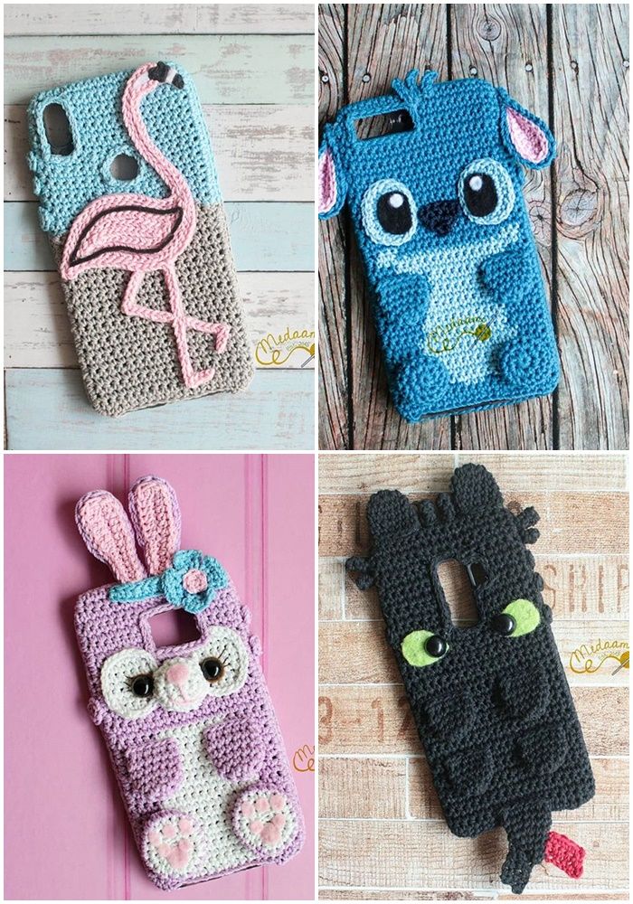 Inspiration. Crochet Phone Cases. FREE CROCHET PATTERN — Craftorator