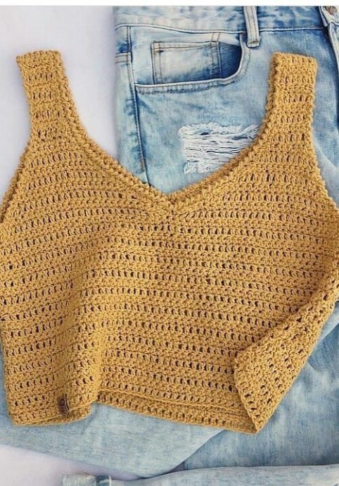 Inspiration. Crochet Tops.