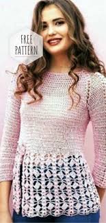 Inspiration. Crochet Blouses.