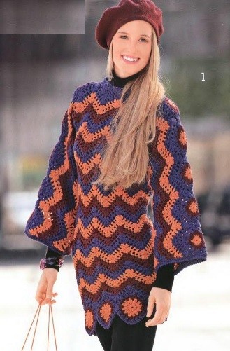 ​Zigzags Crochet Tunic