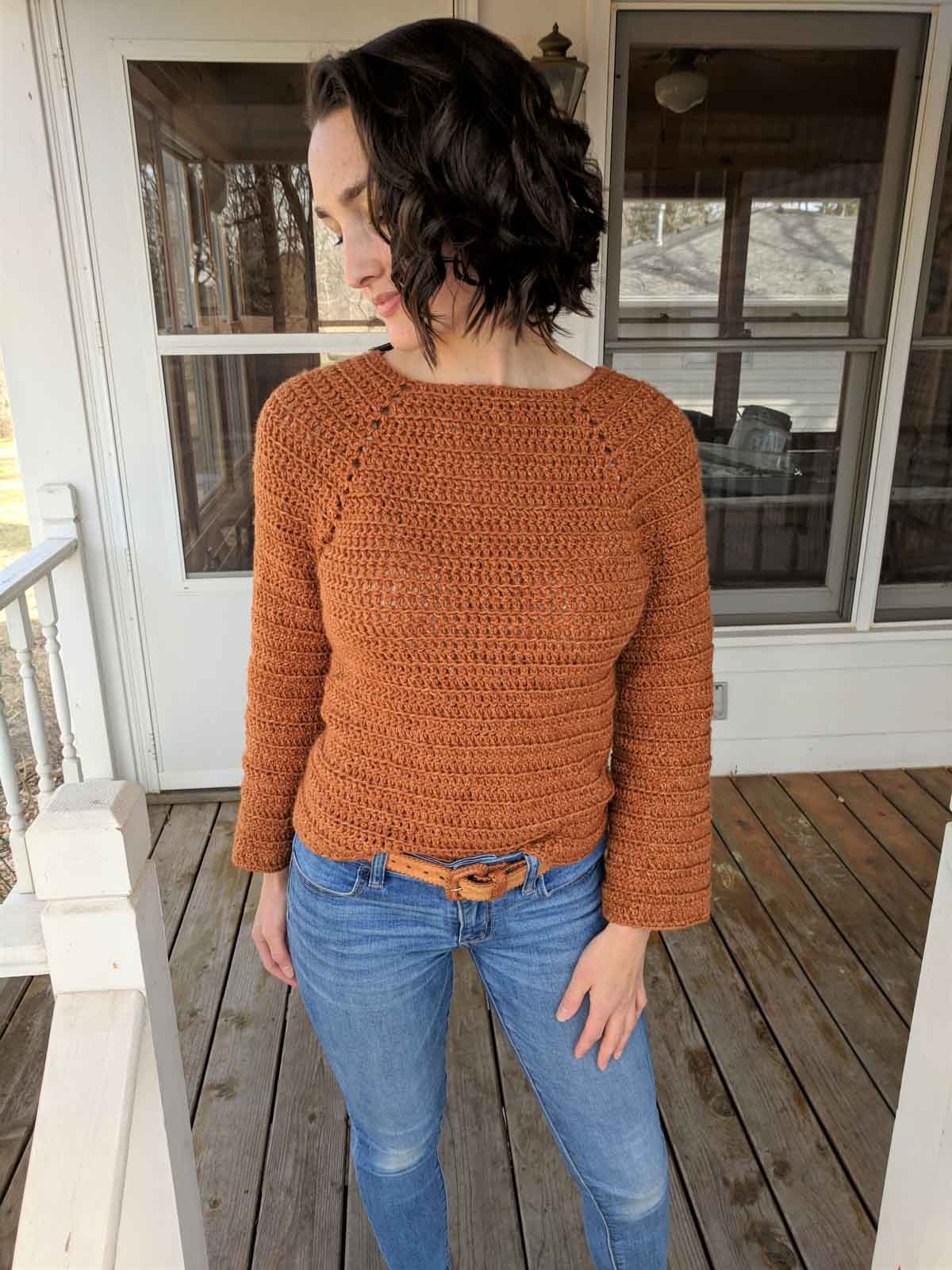 Simple Crochet Pullover FREE CROCHET PATTERN — Craftorator