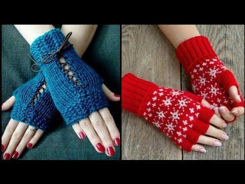 Inspiration. Crochet Fingerless Gloves.