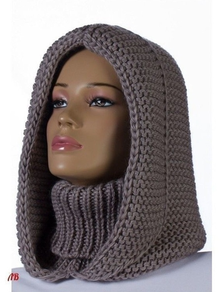 ​Knit Cowl-Hood