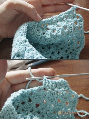 ​Light Crochet Child's Bonnet