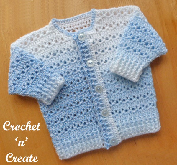 Inspiration. Crochet Baby Sweaters.