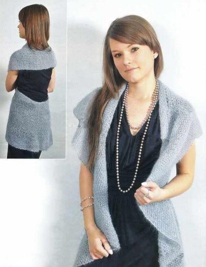 Grey Mohair Wrap – FREE CROCHET PATTERN — Craftorator