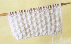 ​"Corn" Knit Stitch