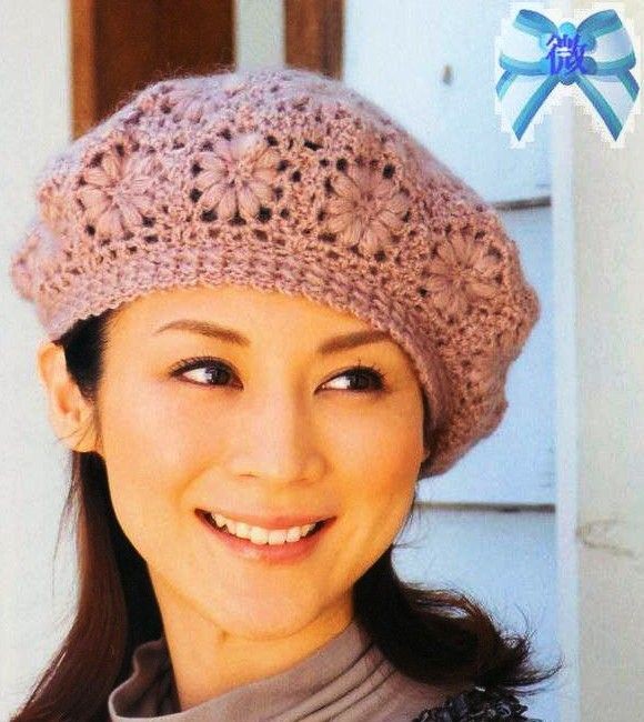 Inspiration. Summer Crochet Berets.