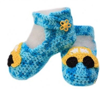 ​Crochet Summer Booties