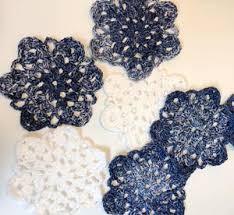 Inspiration. Crochet Coasters.