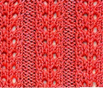 ​Relief Knit Stripes Stitch