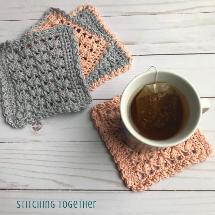 Inspiration. Crochet Coasters.