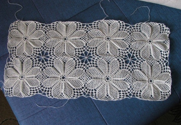 ​Crochet Clematis Shawl