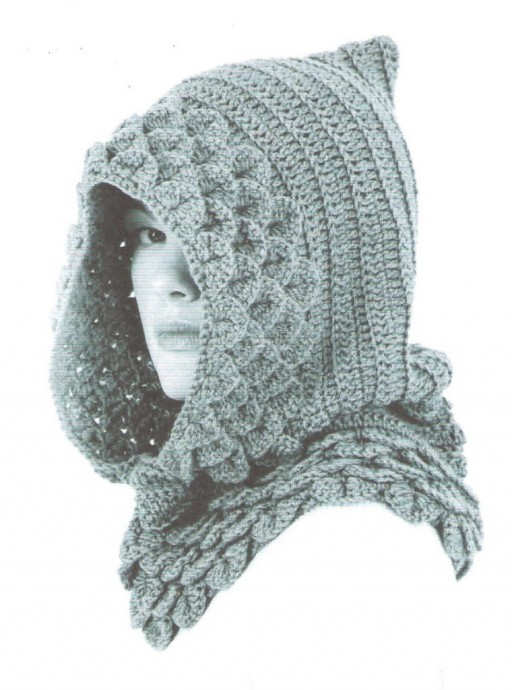 Inspiration. Crochet Hoods.