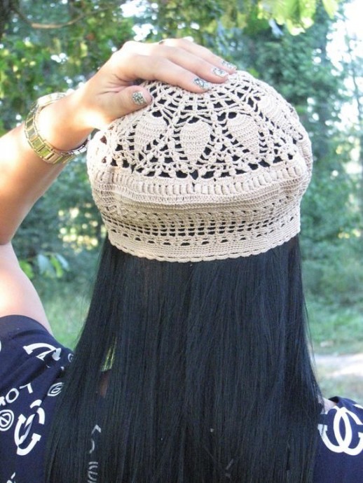 Inspiration. Summer Crochet Berets.