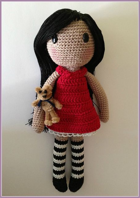 Inspiration. Amigurumi Dolls.