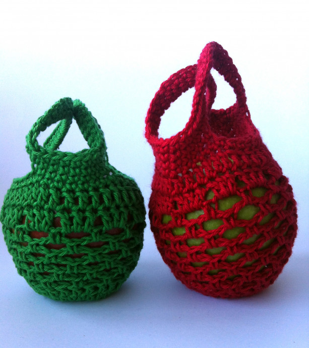 Small Crochet Fruit Bag