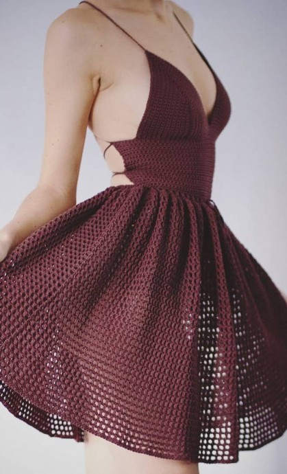 Inspiration. Crochet Dresses.