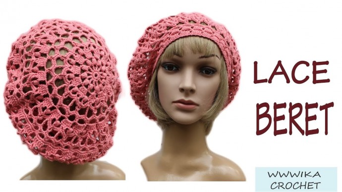 Inspiration. Summer Crochet Berets.