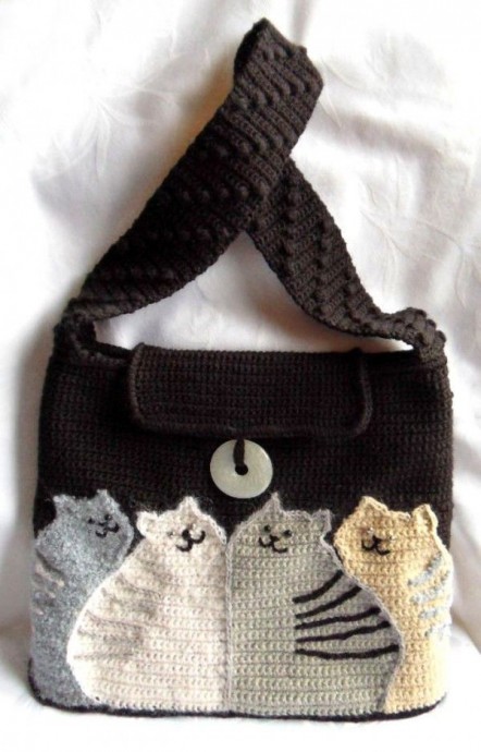 Inspiration. Crochet Bags.