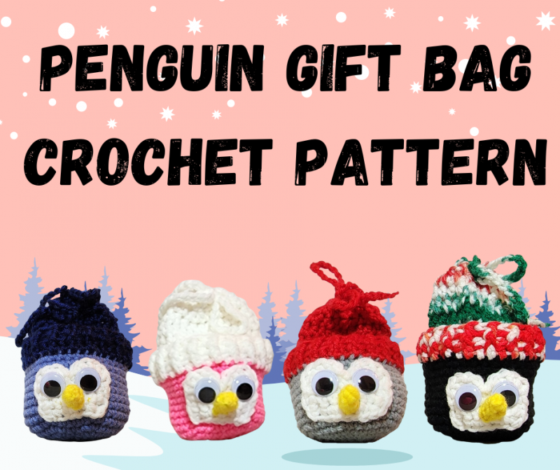 Penguin Gift Bags for Christmas