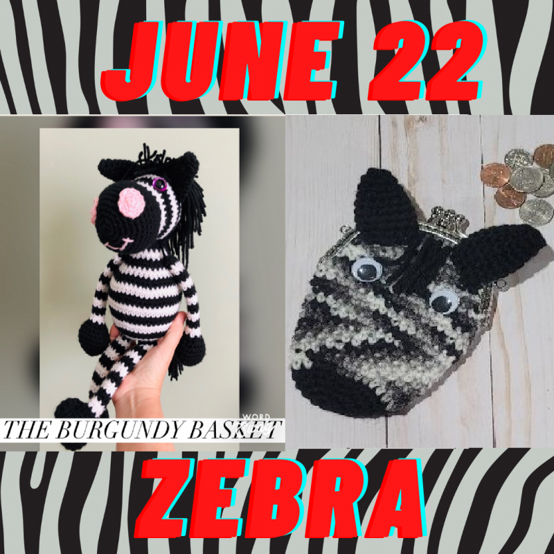 Zebra Crochet Patterns