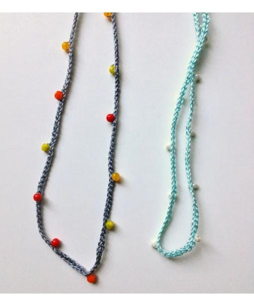 Crochet necklace