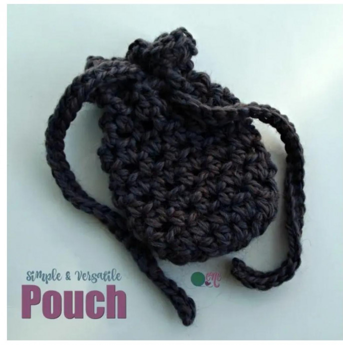 Drawstring Pouch Crochet
