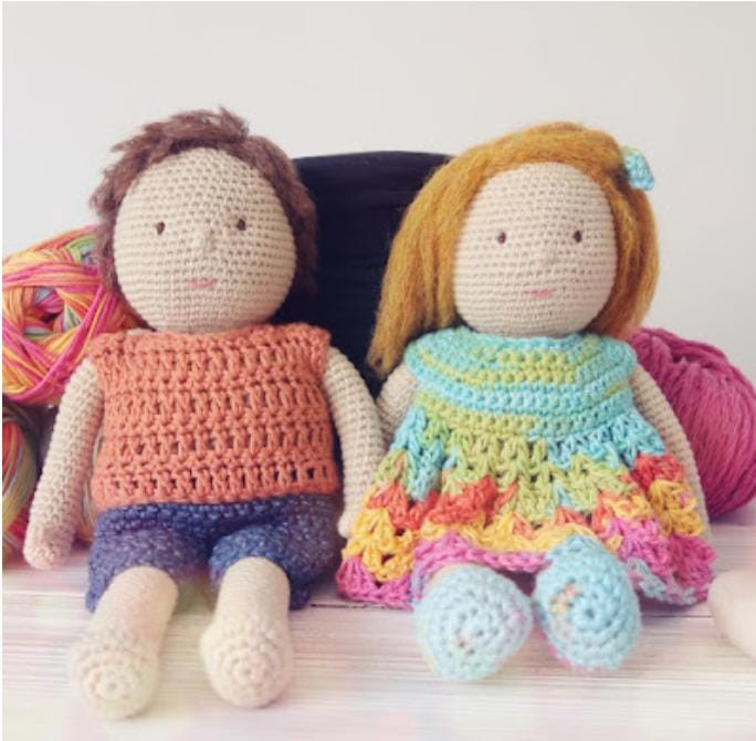 Crochet dolls