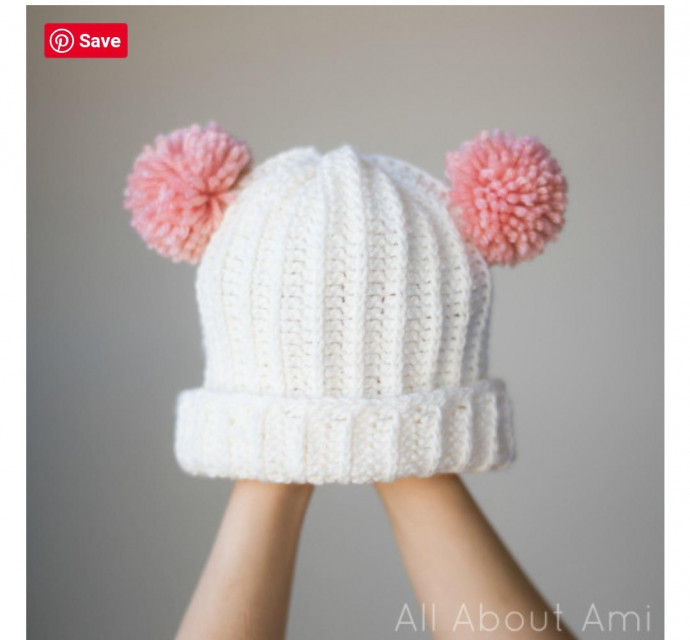 Bear Pom Beanie