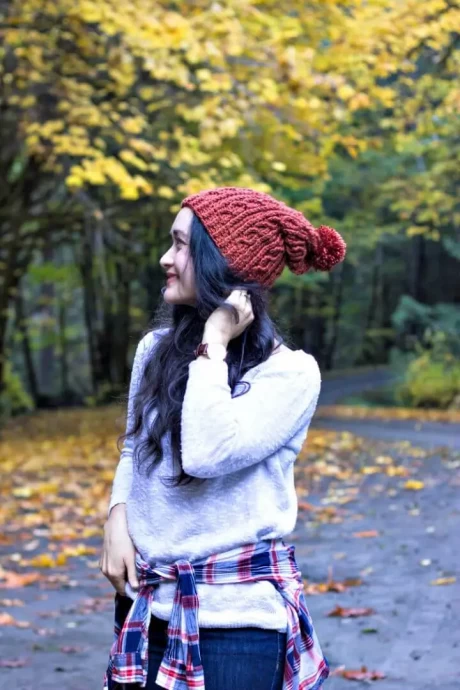 How To Free Crochet Cables Beanie Pattern + Video: