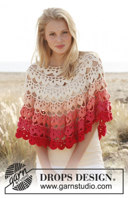 Ombre Poncho