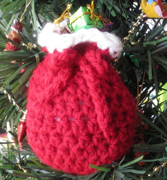 Crochet Santa's Bag