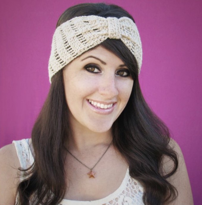 Crochet Adorable Headband (Free Pattern)