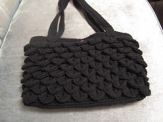 Crochet Crocodile Stitch Purse