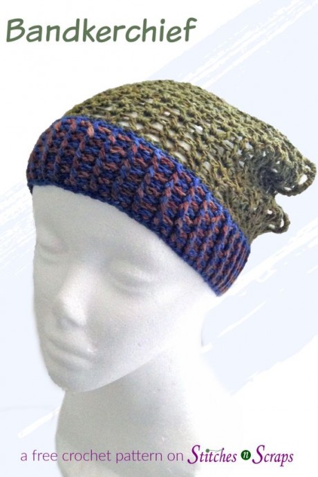 Crochet Kerchief Headband