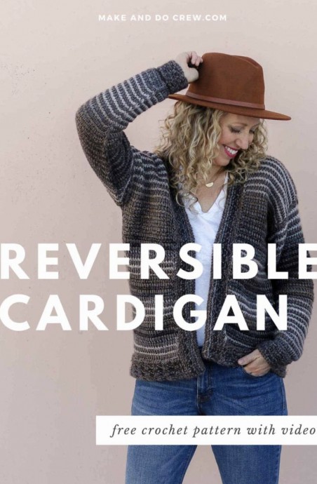 Mercantile Easy Tunisian Cardigan