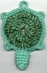 Crochet Turtle Potholder