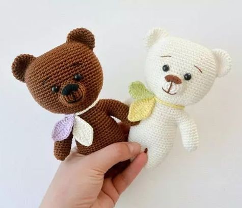 Crochet Amigurumi Mini Bears