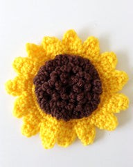 Crochet Large Sunflower