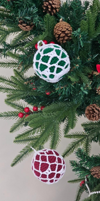 Crochet Bauble Ornaments