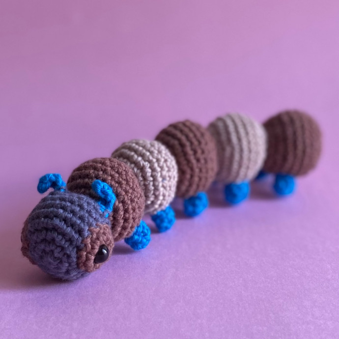 Crochet Chase the Caterpillar