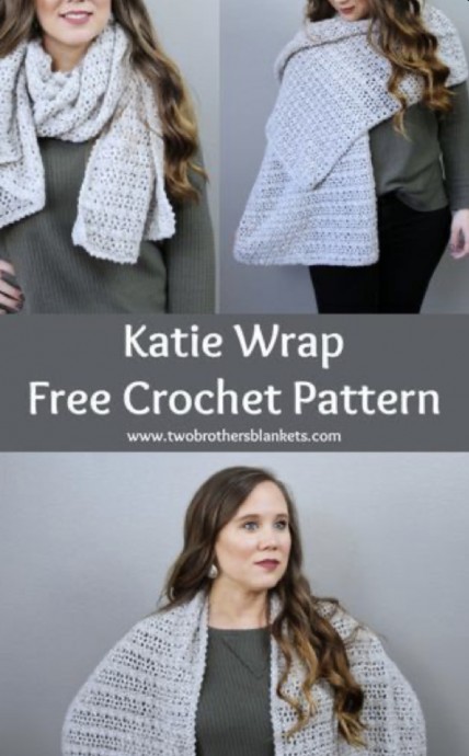 Free Crochet Pattern: Simple Katie Wrap