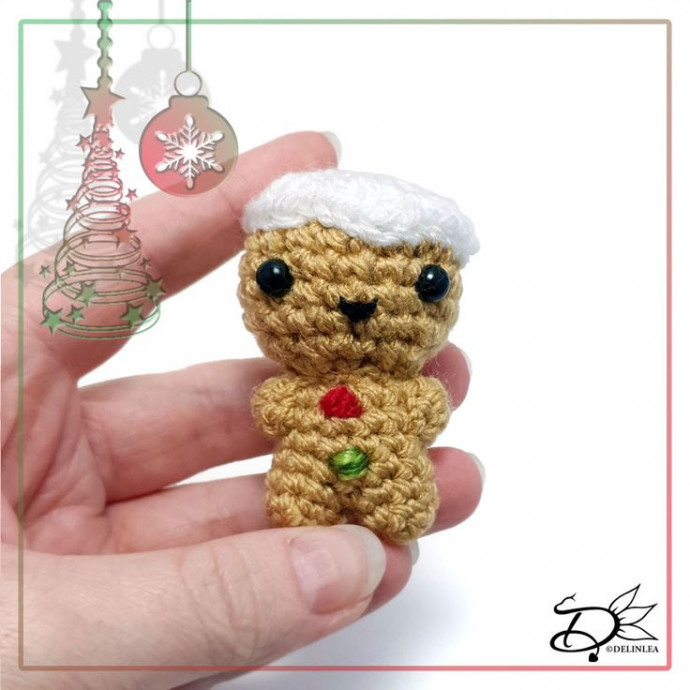 Crochet Gingerbread Amigurumi