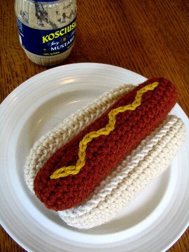 Crochet Hot Dog