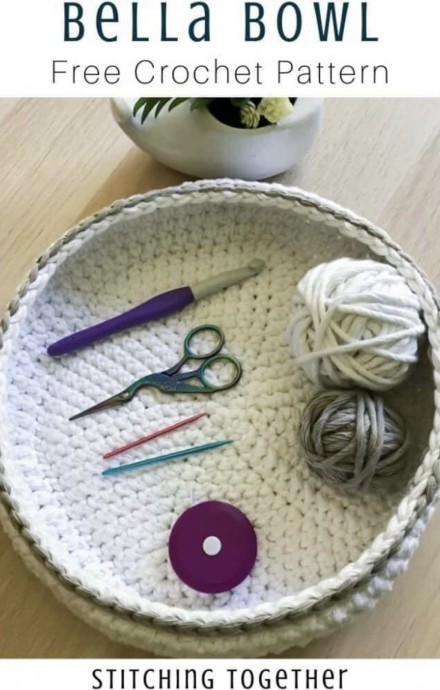 Free Crochet Pattern: The Bella Bowl