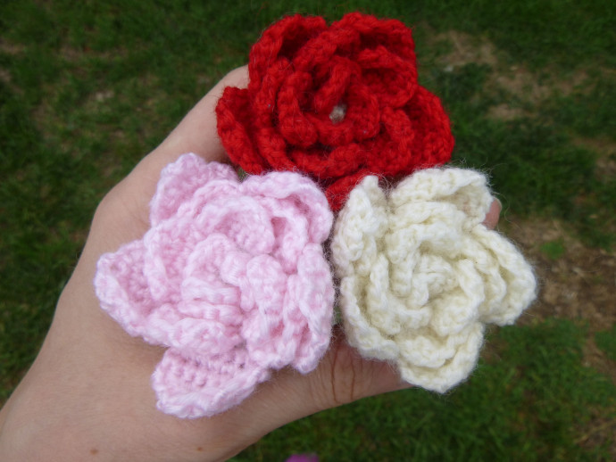 Crochet Adorable Rose