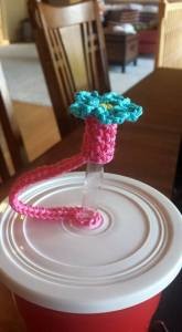 Crochet Easy Peasy Straw Cover