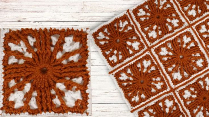 Crochet Carolina Square