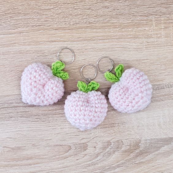 Crochet Peach Amigurumi